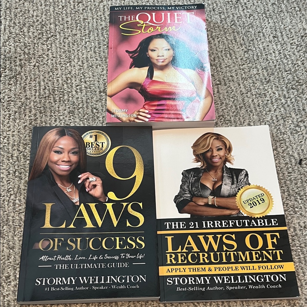 Set of Stormy Wellington Books